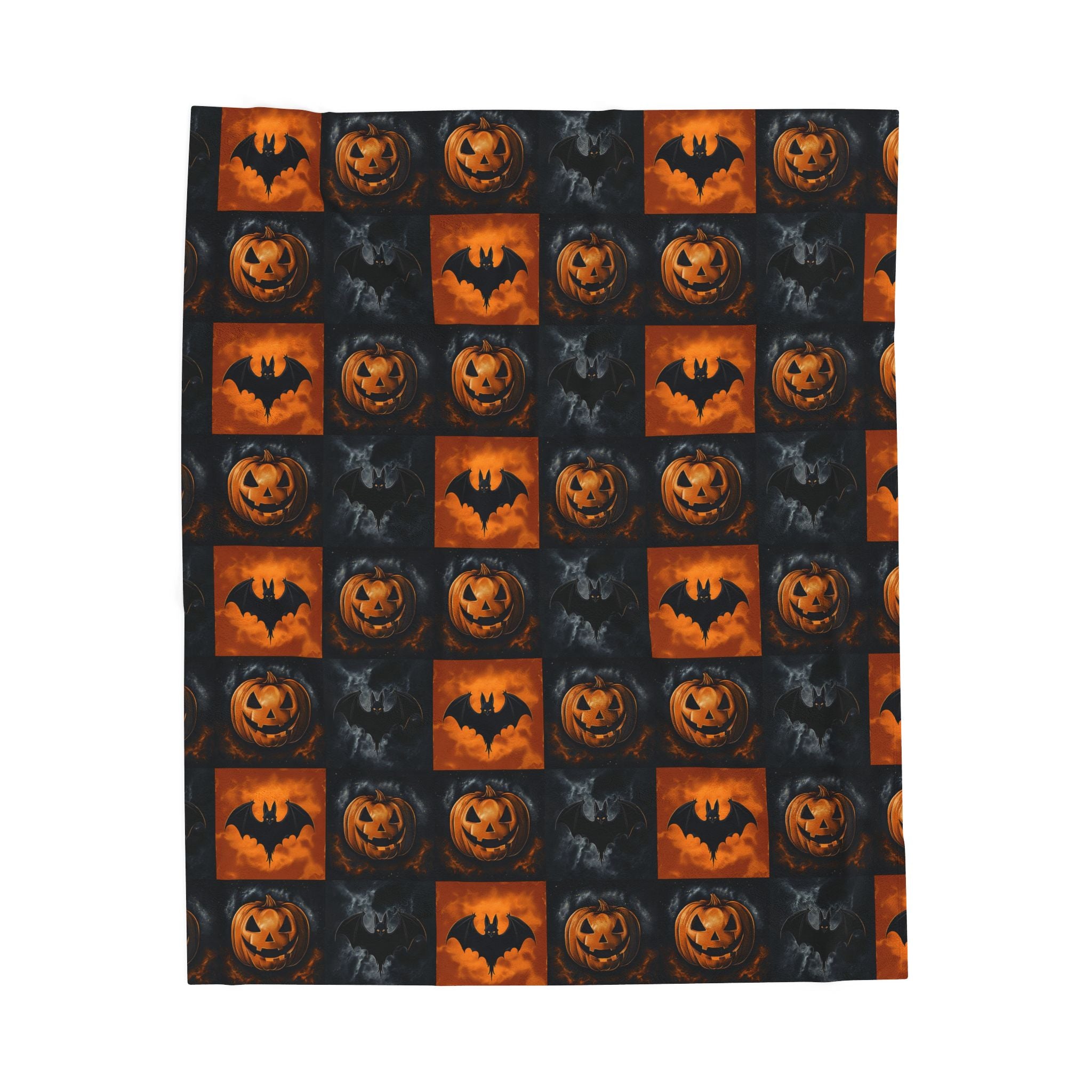 Halloween Themed Velveteen Plush Blanket