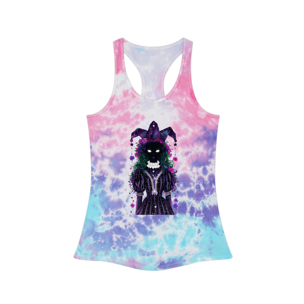Mystical Joker Tie-Dye Racerback Tank