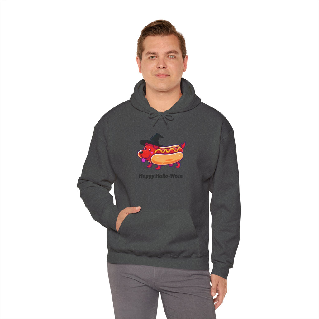 "Happy Hallo-Ween" Hotdog Costume Hoodie