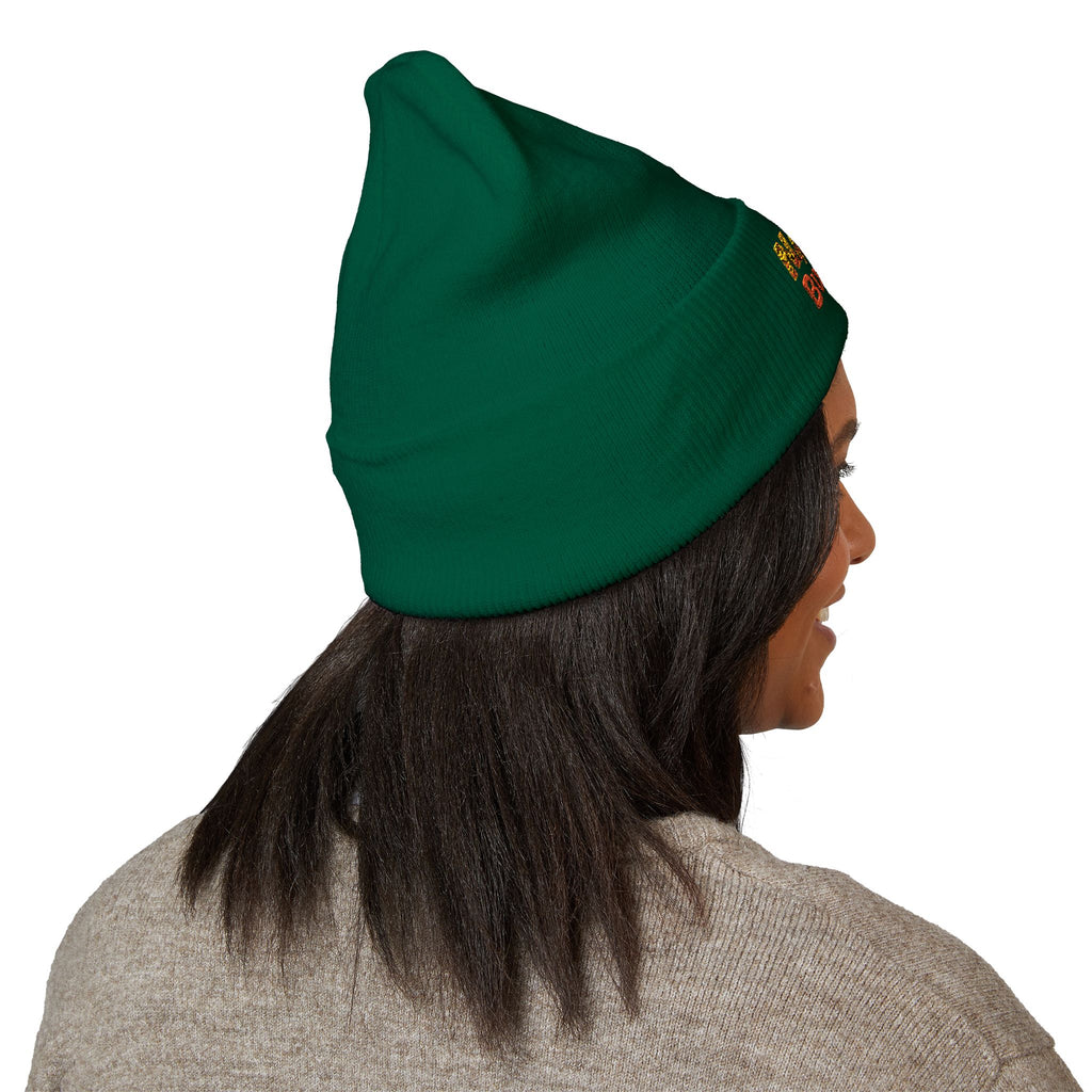 Nacho Business Embroidered Classic Cuffed Beanie