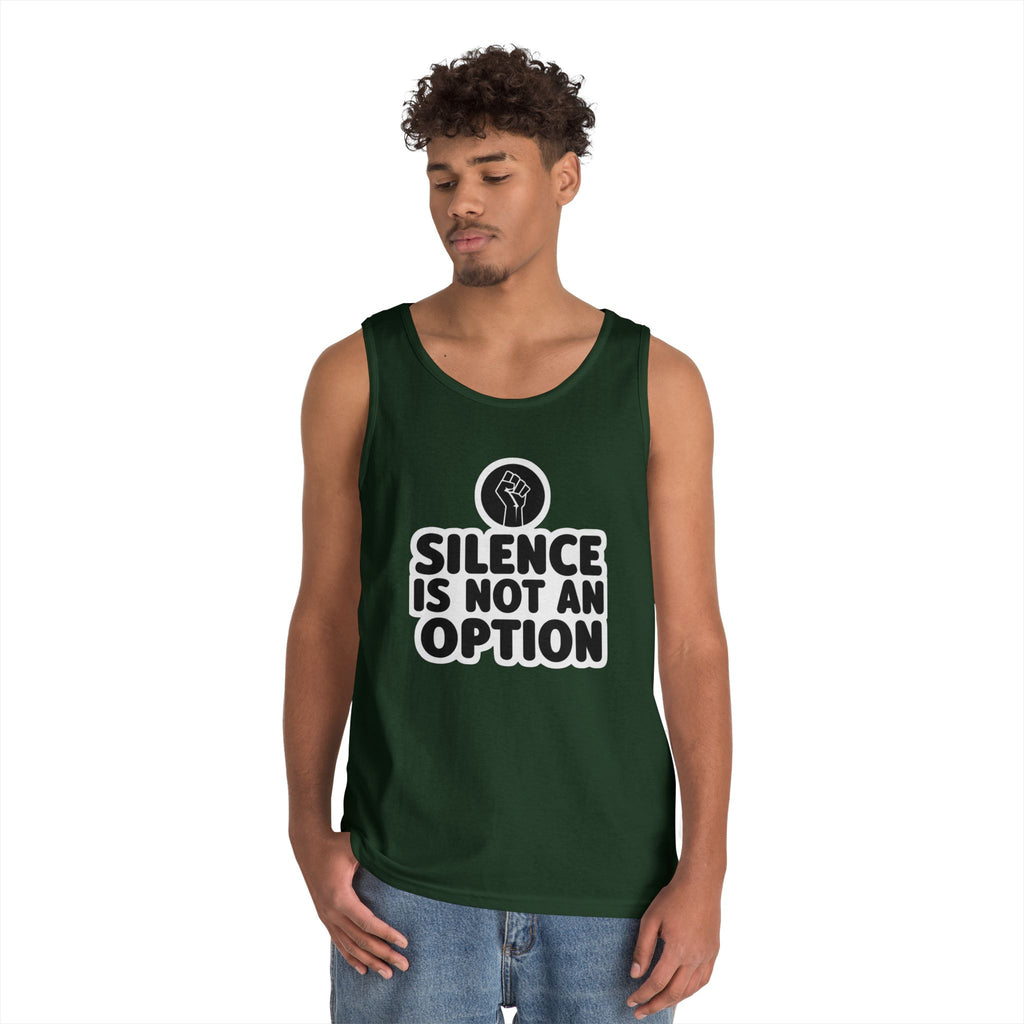 Protest Statement Tank Top - Unisex Heavy Cotton Tee, Activism Apparel, Gift for Advocates, Everyday Wear, Equality Message