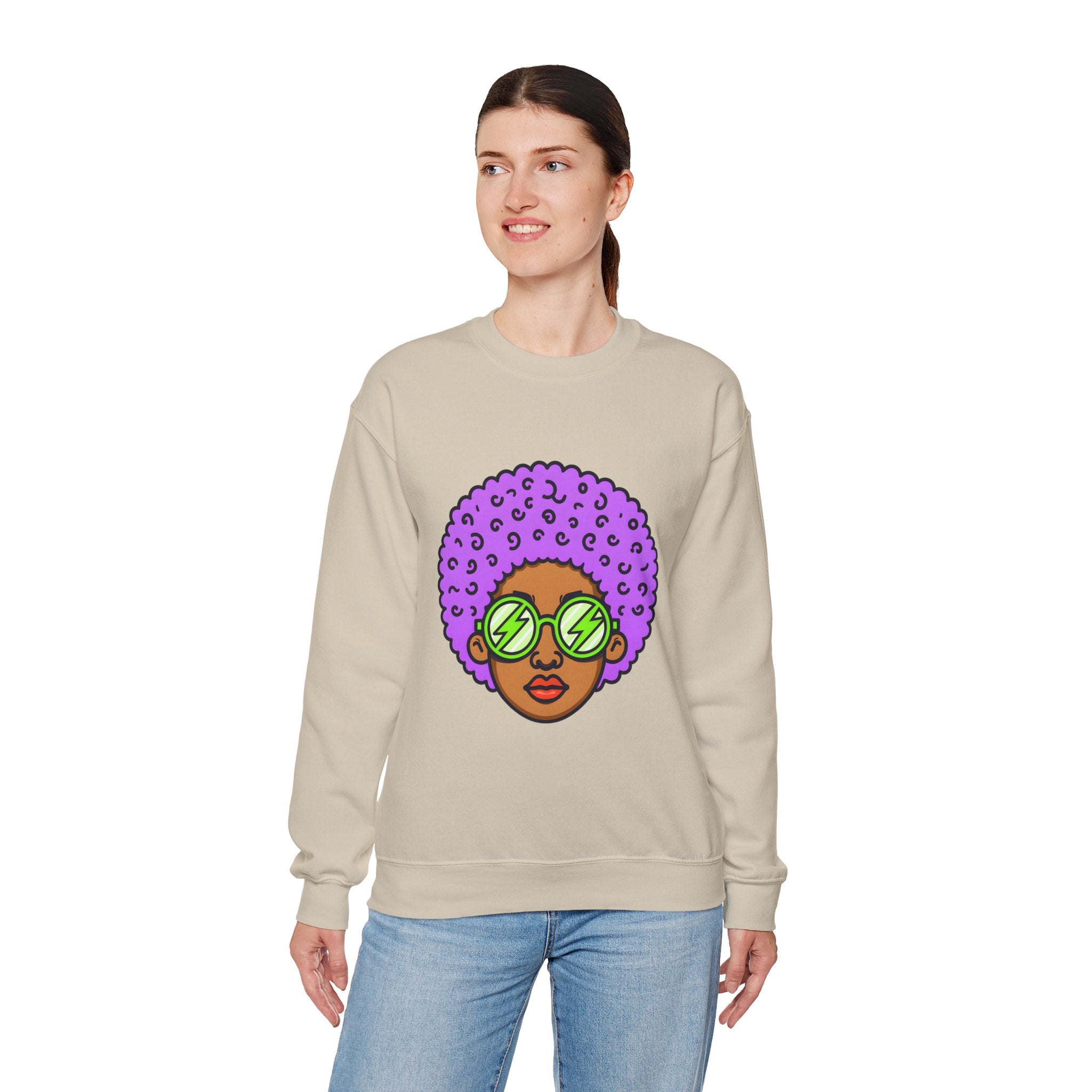 Afro Crewneck Sweatshirt