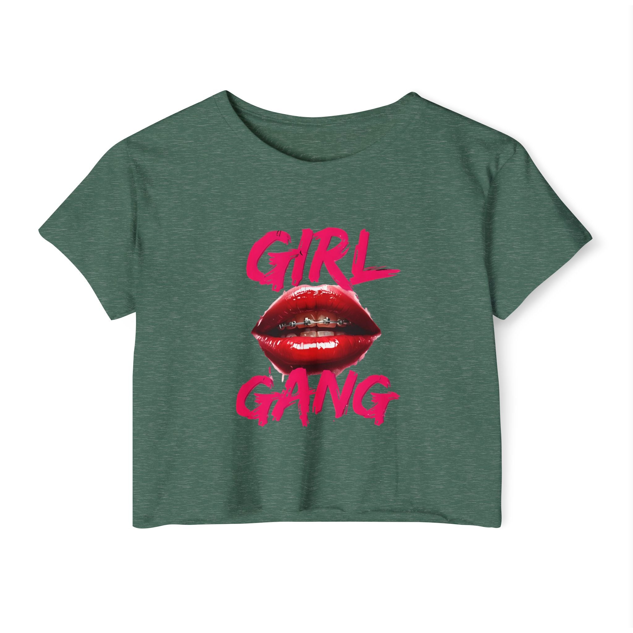 "Girl Gang" Cropped Tee