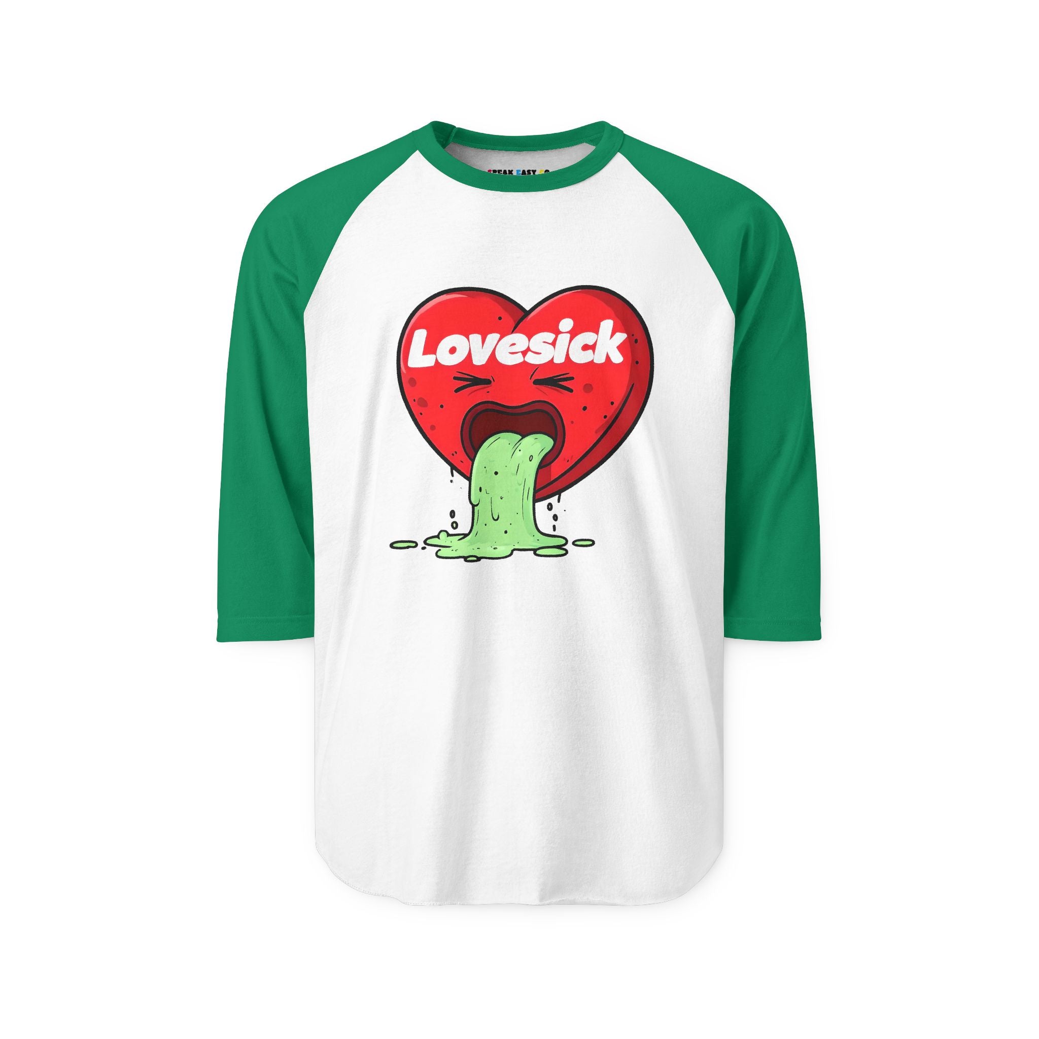 Lovesick 3/4th Sleeve Raglan Shirt