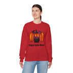 "Happy Hallo-Ween" Hotdog Witches Crewneck Sweatshirt