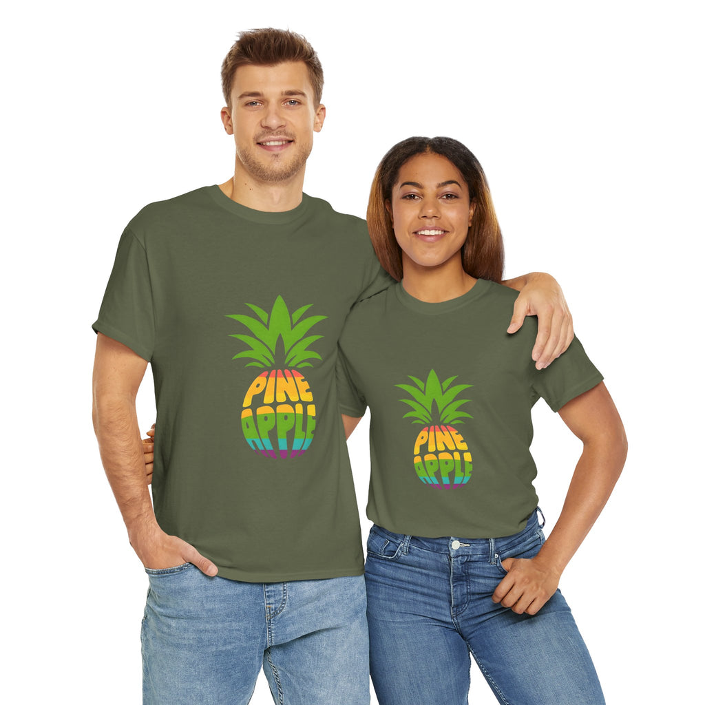 Colorful Pineapple Graphic Tee