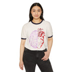 Heart & Brain Ringer Tee