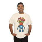 Robot Flower Power Tee