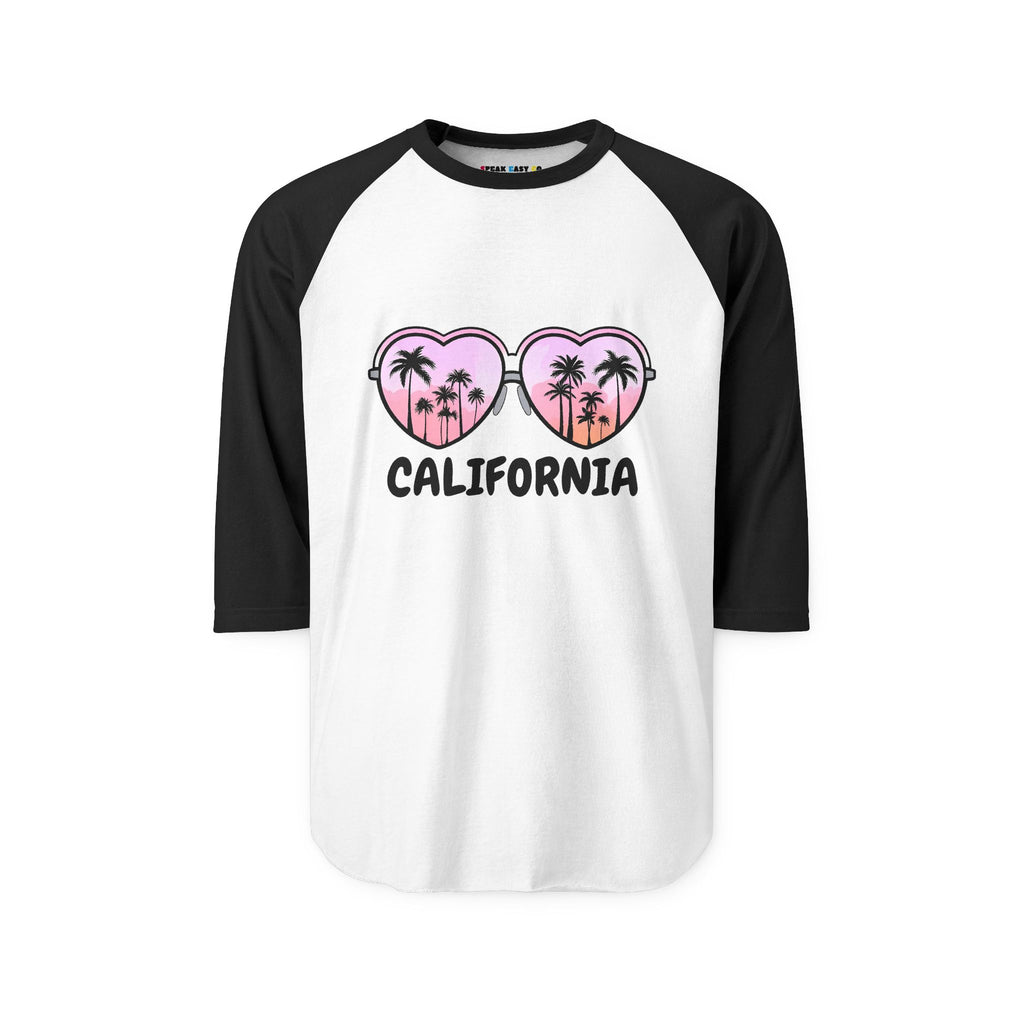 California Glasses 3/4th Sleeve Raglan Shirt