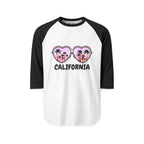 California Glasses 3/4th Sleeve Raglan Shirt