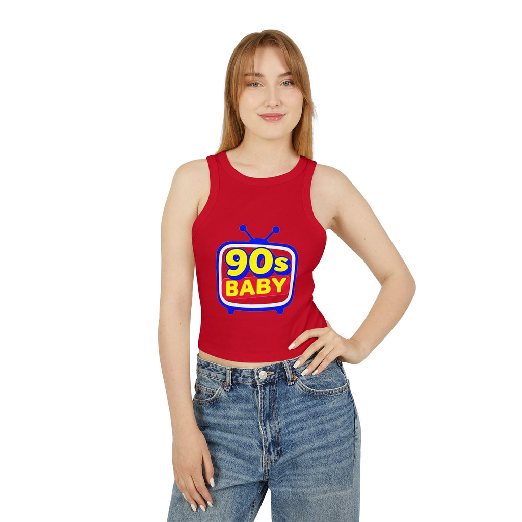 90s Baby Micro Rib Tank Top