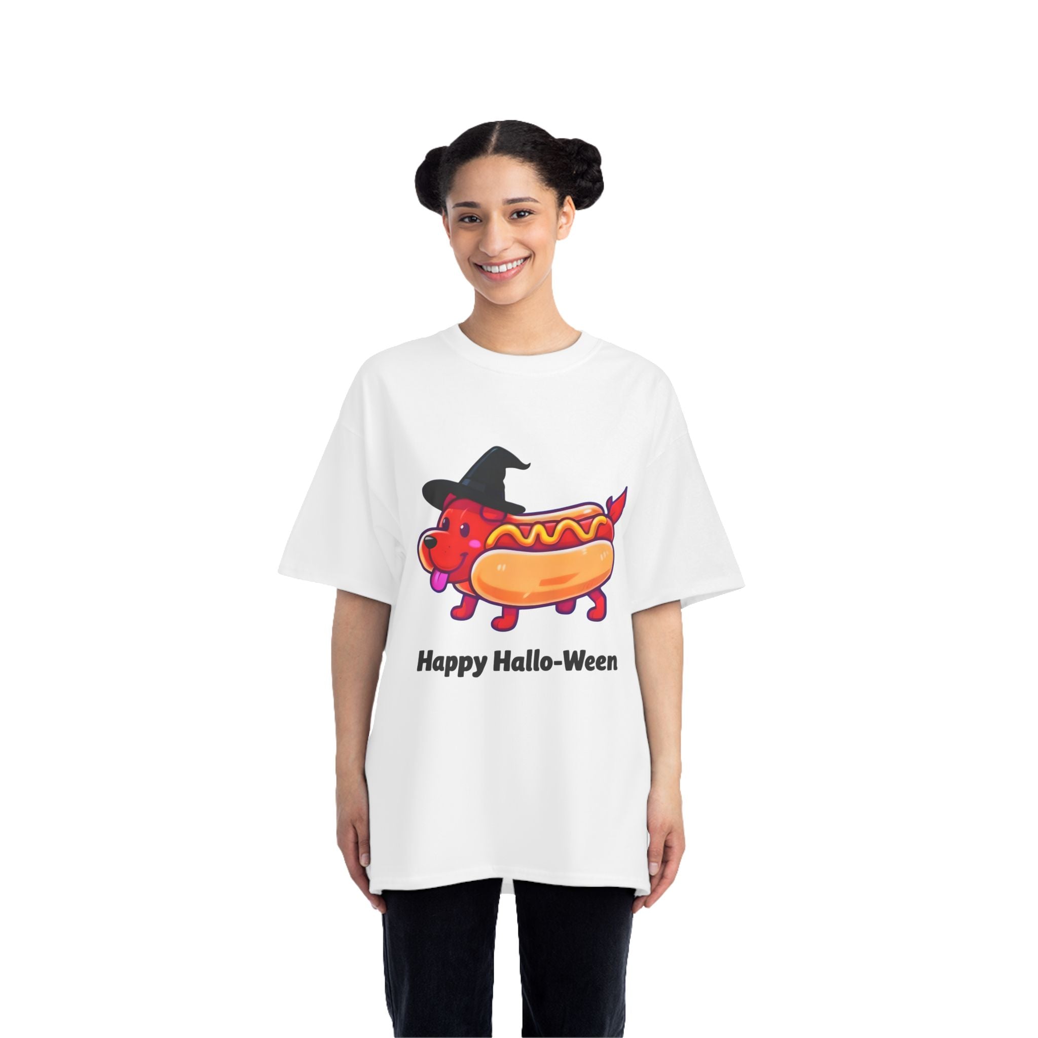 "Happy Hallo-Ween" Hotdog Costume Tee