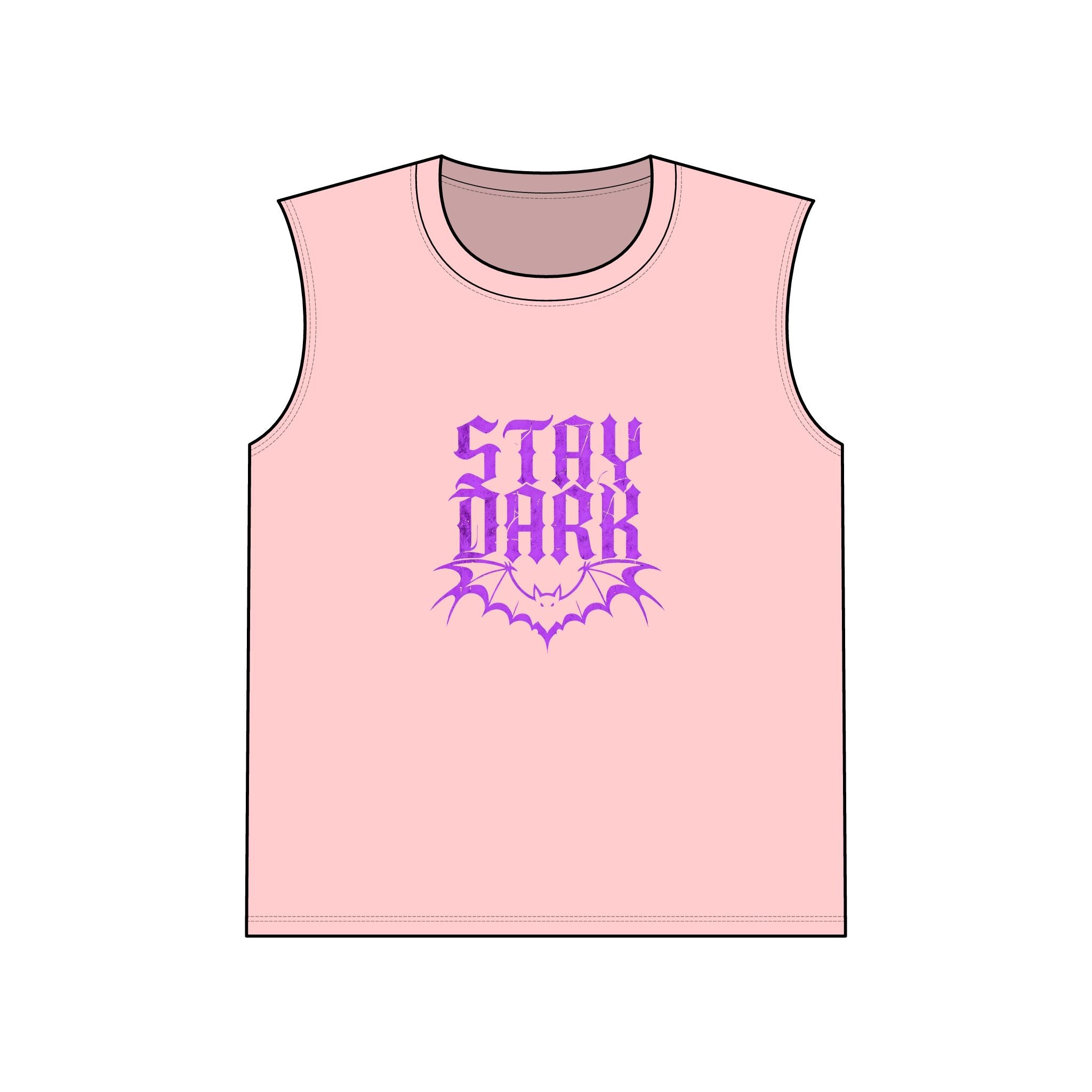 "Stay Dark" Muscle Tank