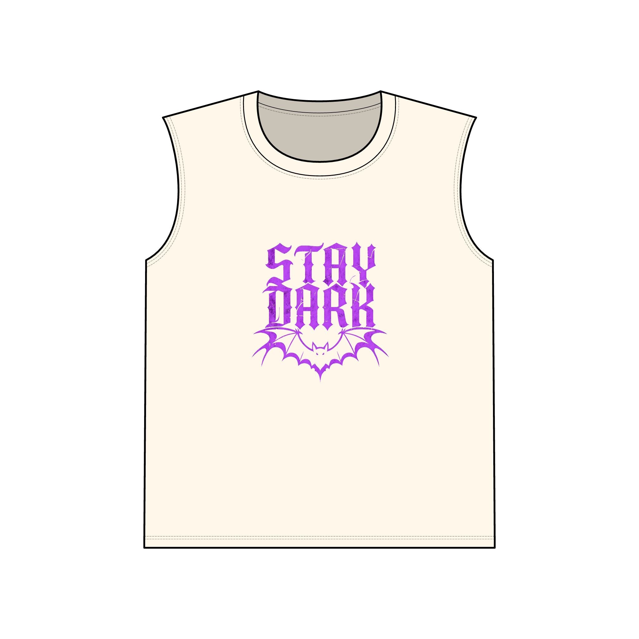 "Stay Dark" Muscle Tank