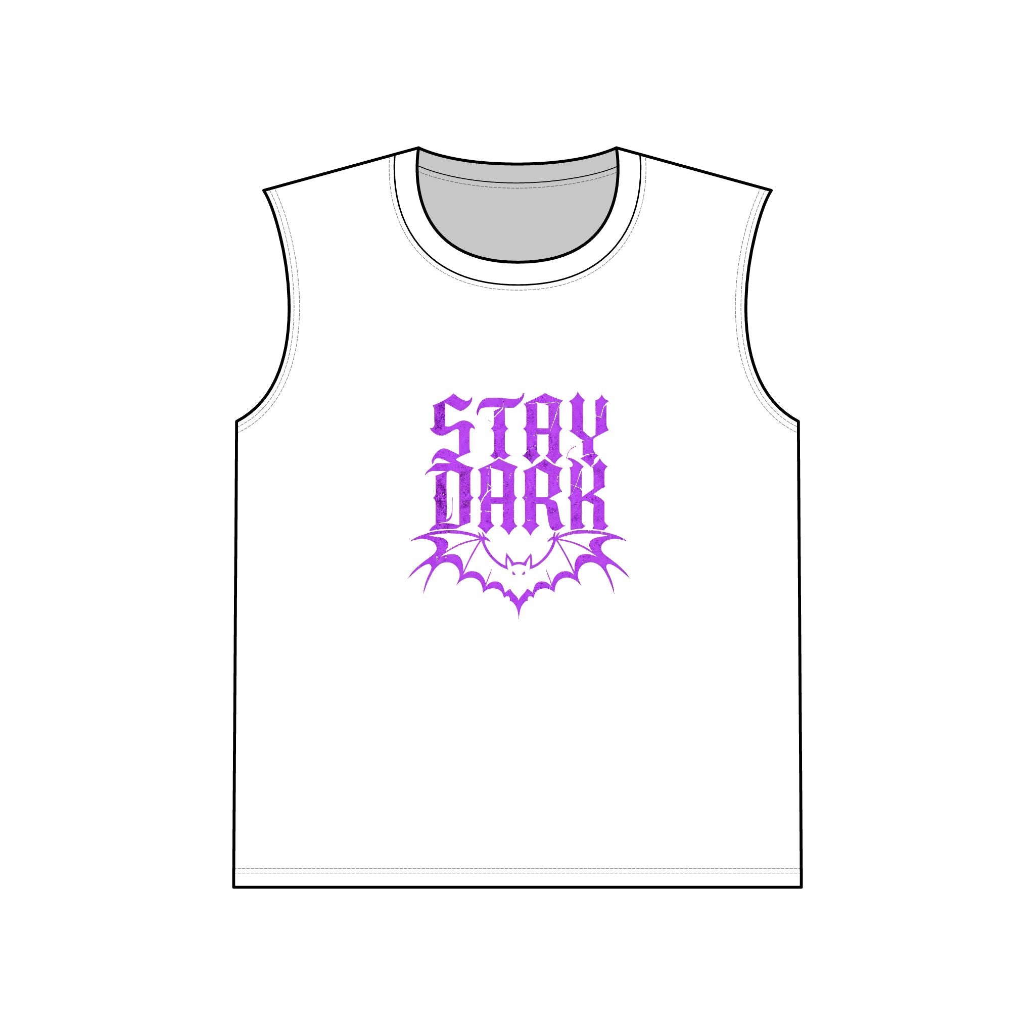 "Stay Dark" Muscle Tank