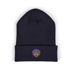 Afro Embroidered Cuffed Beanie