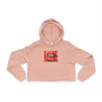 "Kiss Me" Cropped Hoodie