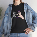 Skeleton Hand Heart Tee