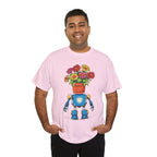 Robot Flower Power Tee