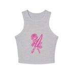 Rose & Knife Cropped Tank