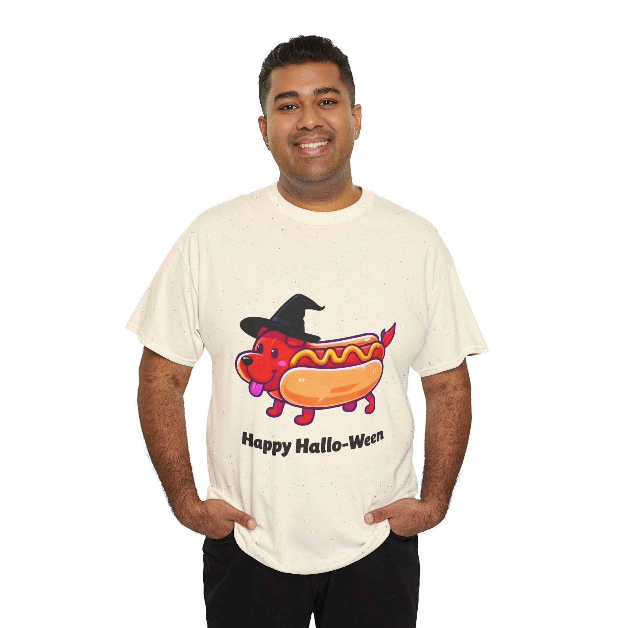 "Happy Hallo-Ween" Hotdog Costume Tee