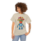 Robot Flower Power Tee