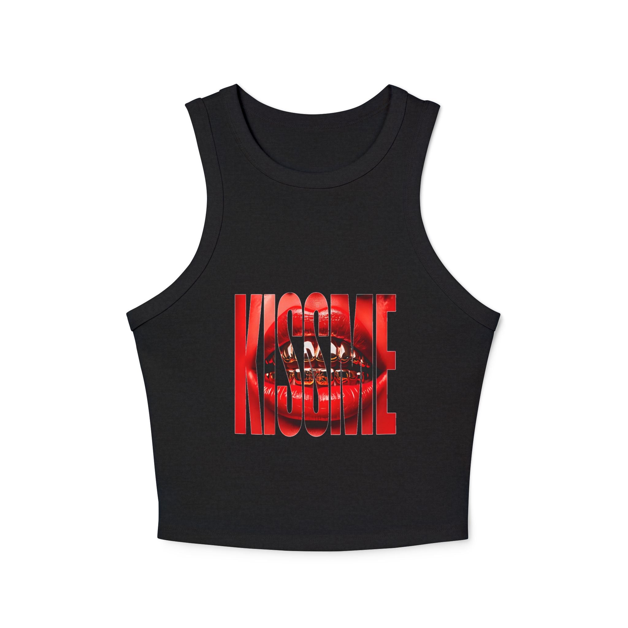 "Kiss Me" Cropped Tank