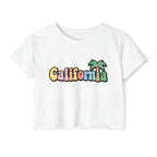 California Palm Tree Cropped Tee