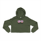 California Glasses Cropped Hoodie