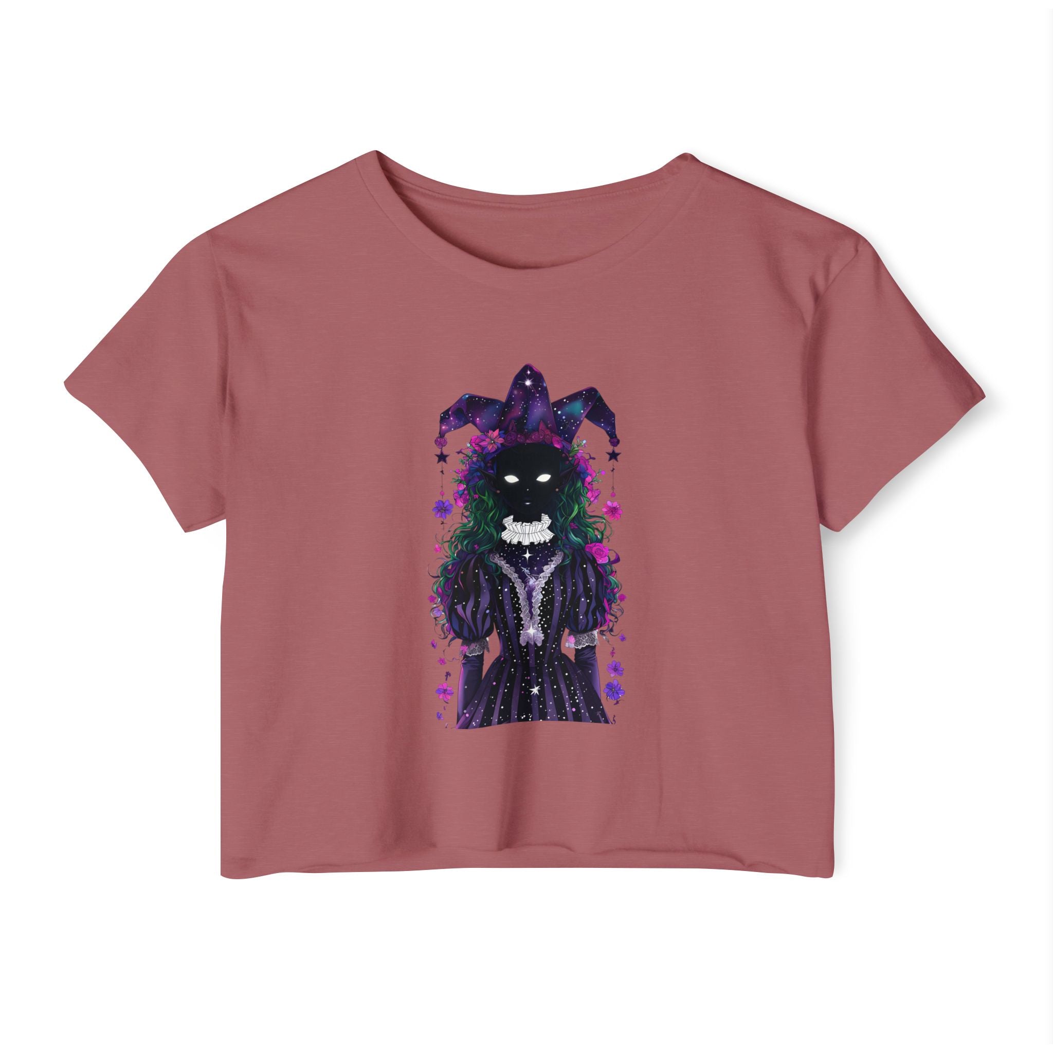 Mystical Joker Cropped Tee