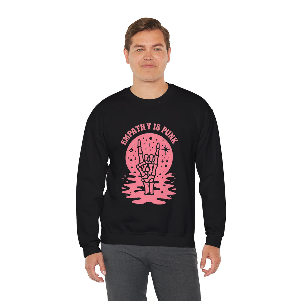 "Empathy Is Punk" Crewneck Sweatshirt