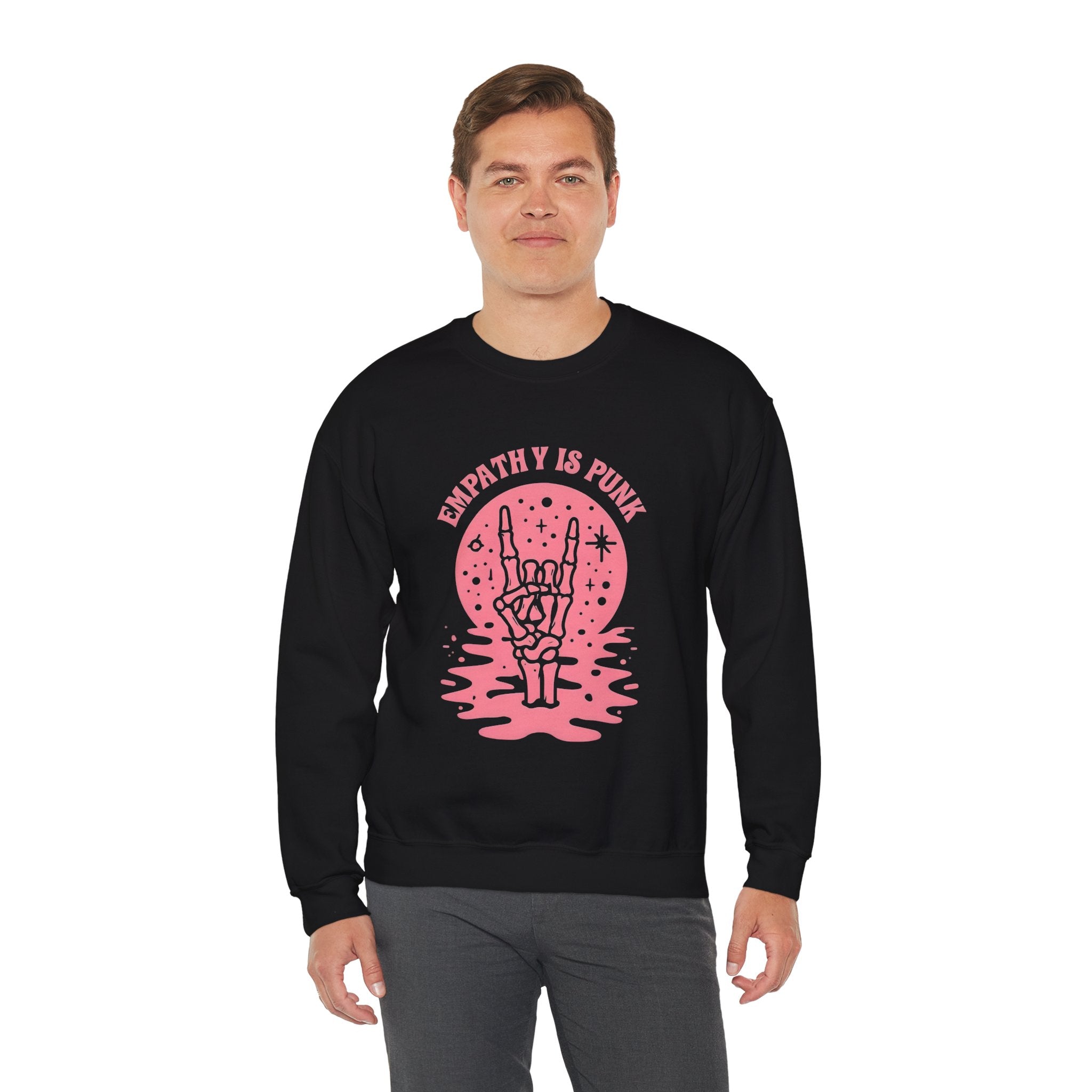 "Empathy Is Punk" Crewneck Sweatshirt