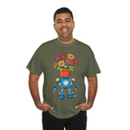 Robot Flower Power Tee
