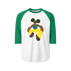 Afro Puffs 3/4th Sleeve Raglan Tee
