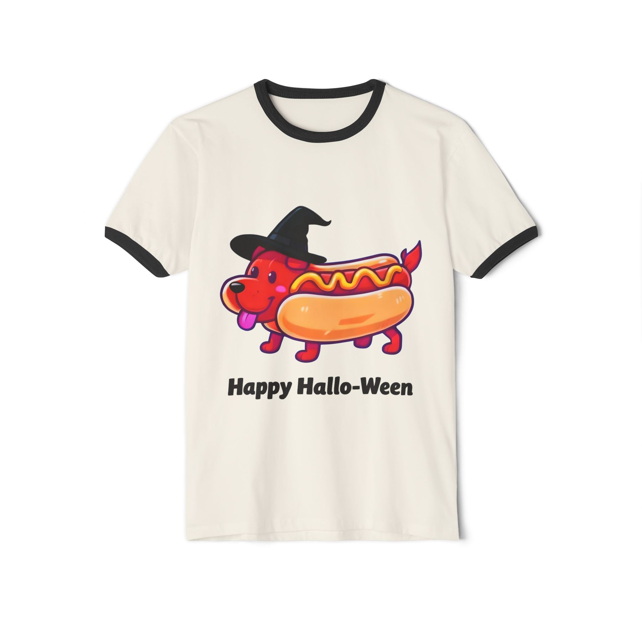 "Happy Hallo-Ween" Hotdog Costume Tee
