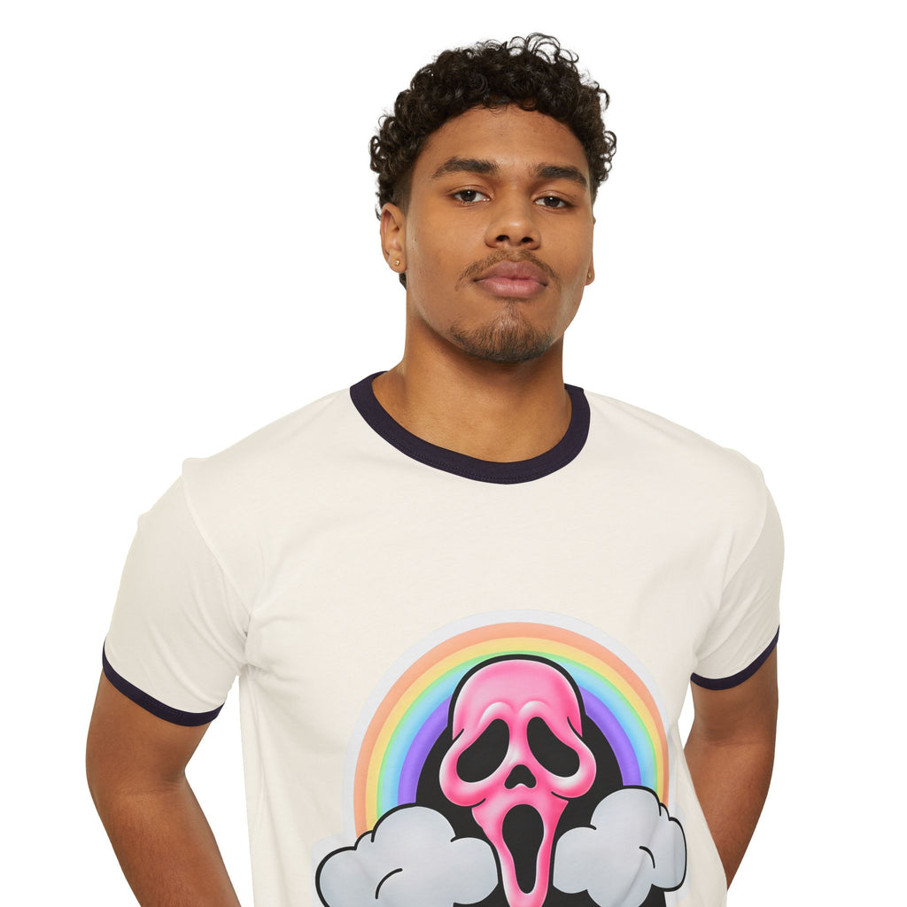 GhostFace Ringer T-Shirt