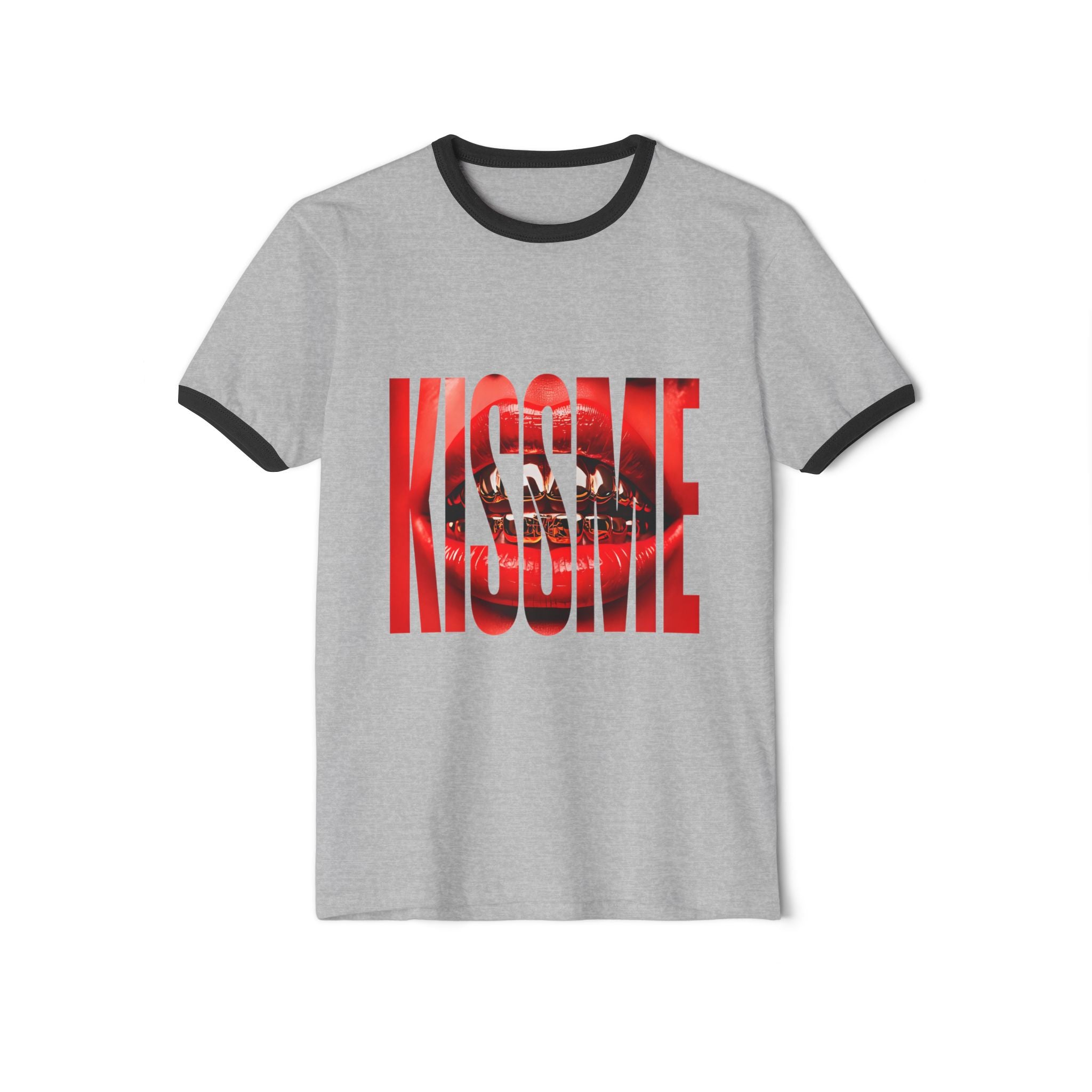 "Kiss Me" Ringer Tee