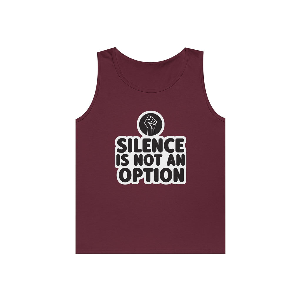 Protest Statement Tank Top - Unisex Heavy Cotton Tee, Activism Apparel, Gift for Advocates, Everyday Wear, Equality Message
