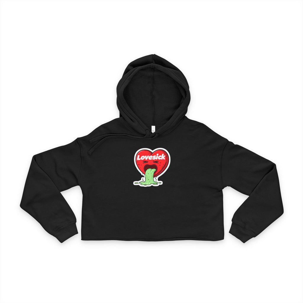 Lovesick Cropped Hoodie