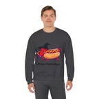 "Happy Hallo-Ween" Hotdog Costume Crewneck Sweatshirt