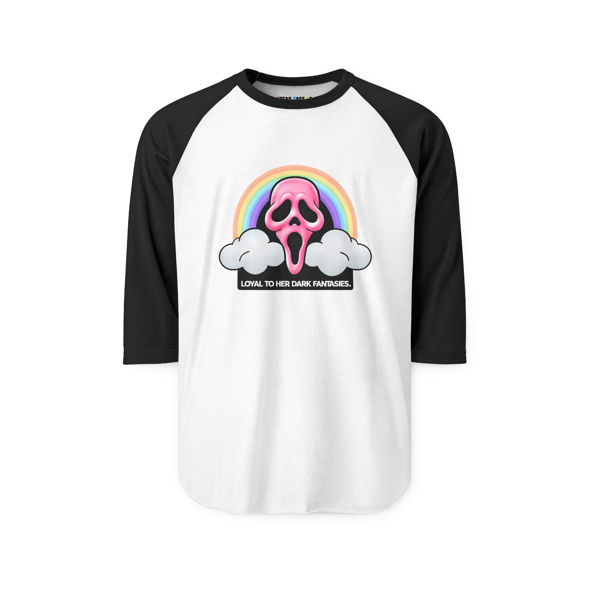 GhostFace Three-Quarter Sleeve Tee