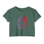 Heart & Brain Cropped Tee