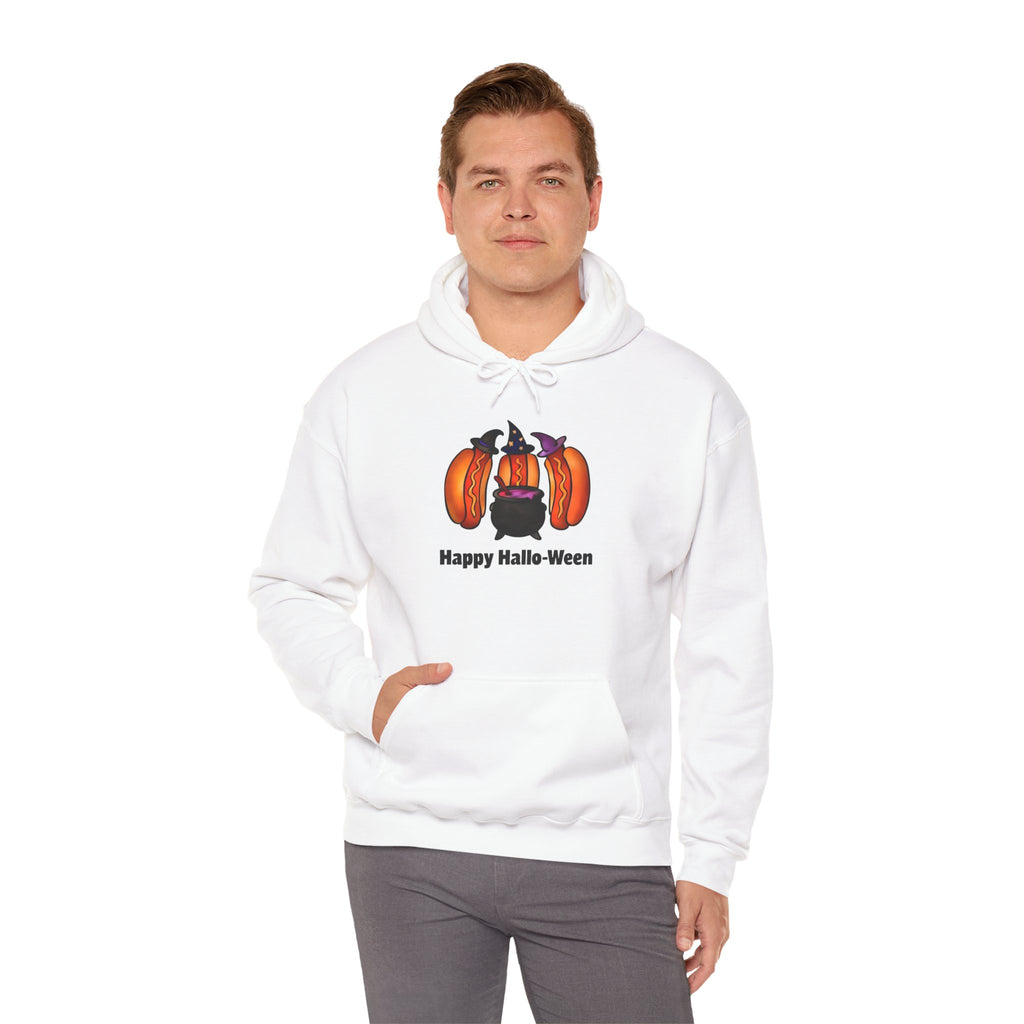 "Happy Hallo-Ween" Hotdog Witches Hoodie