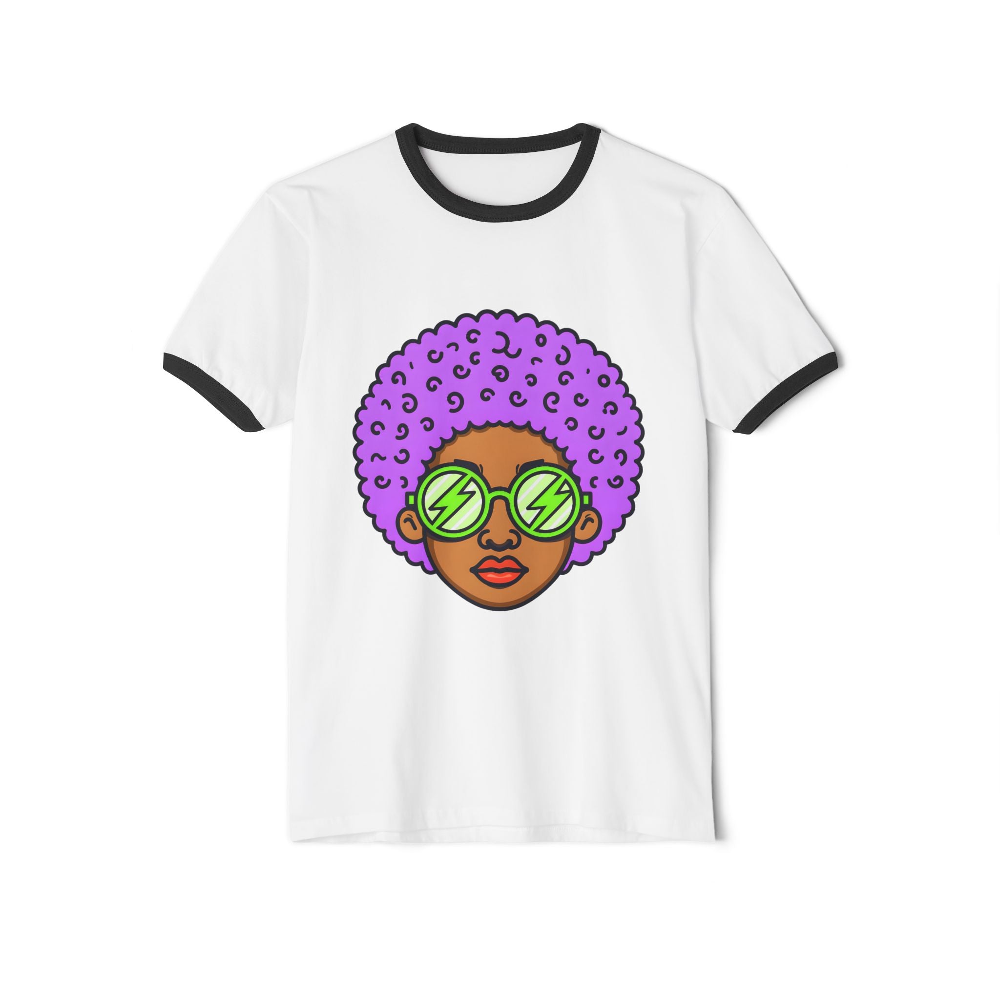 Afro Ringer Tee