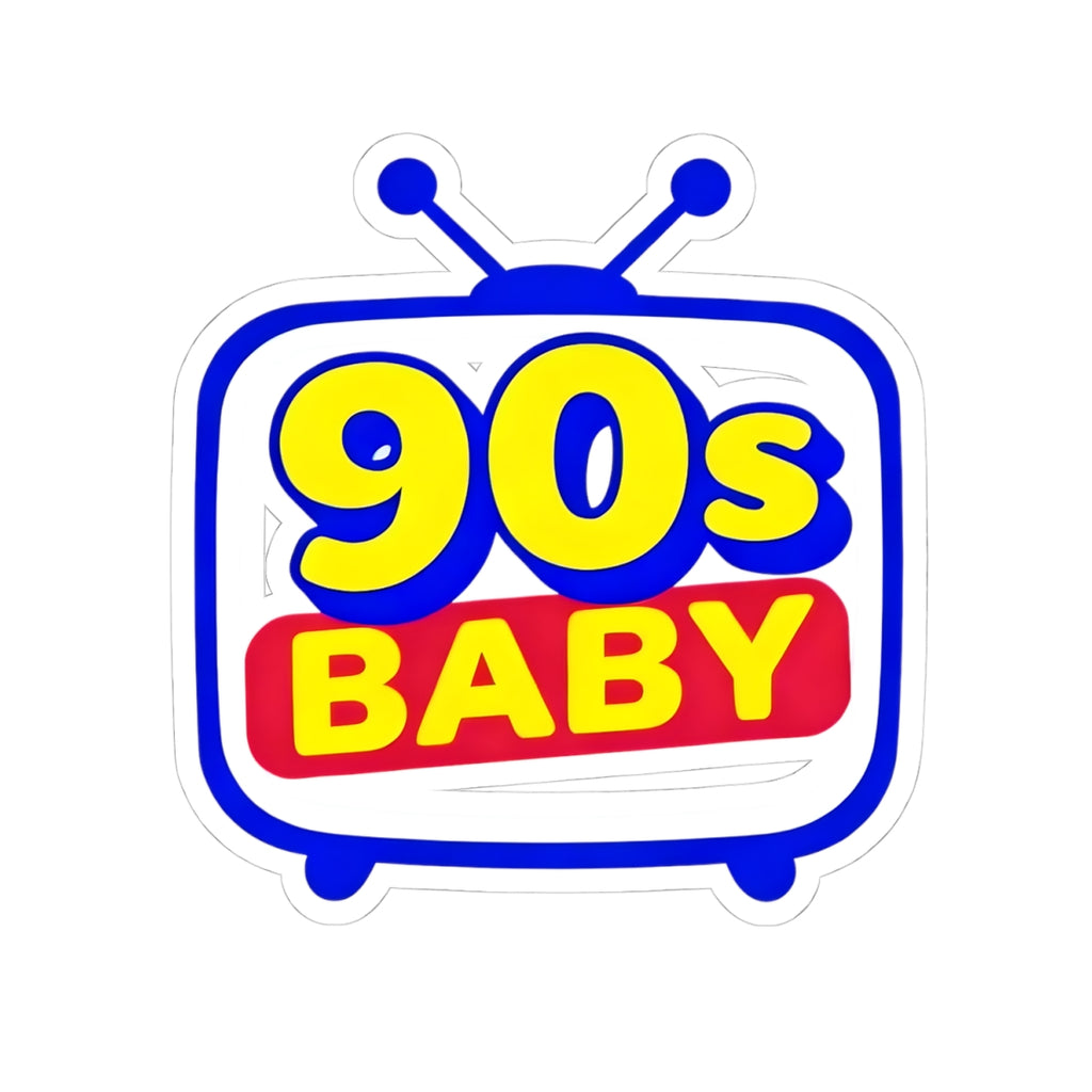 90s Baby Kiss-Cut Stickers