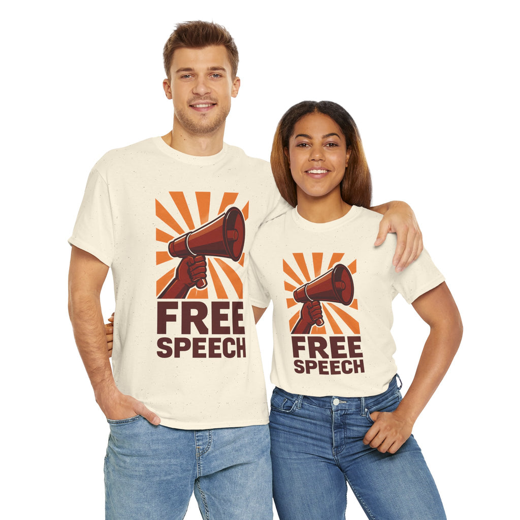 Free Speech Heavy Cotton Tee