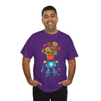 Robot Flower Power Tee