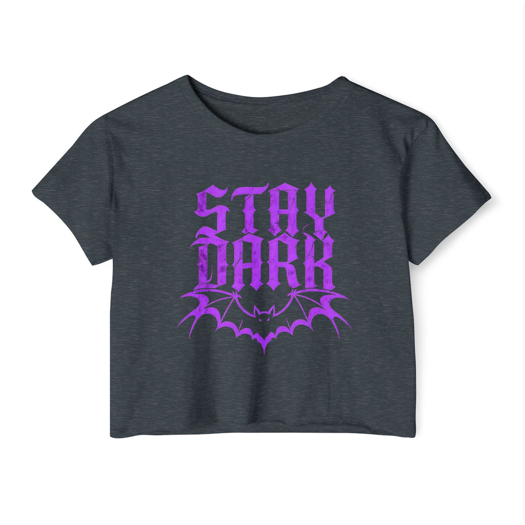"Stay Dark" Cropped Tee