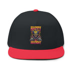 "Happy Deathday" Clown Embroidered Flat Bill Cap