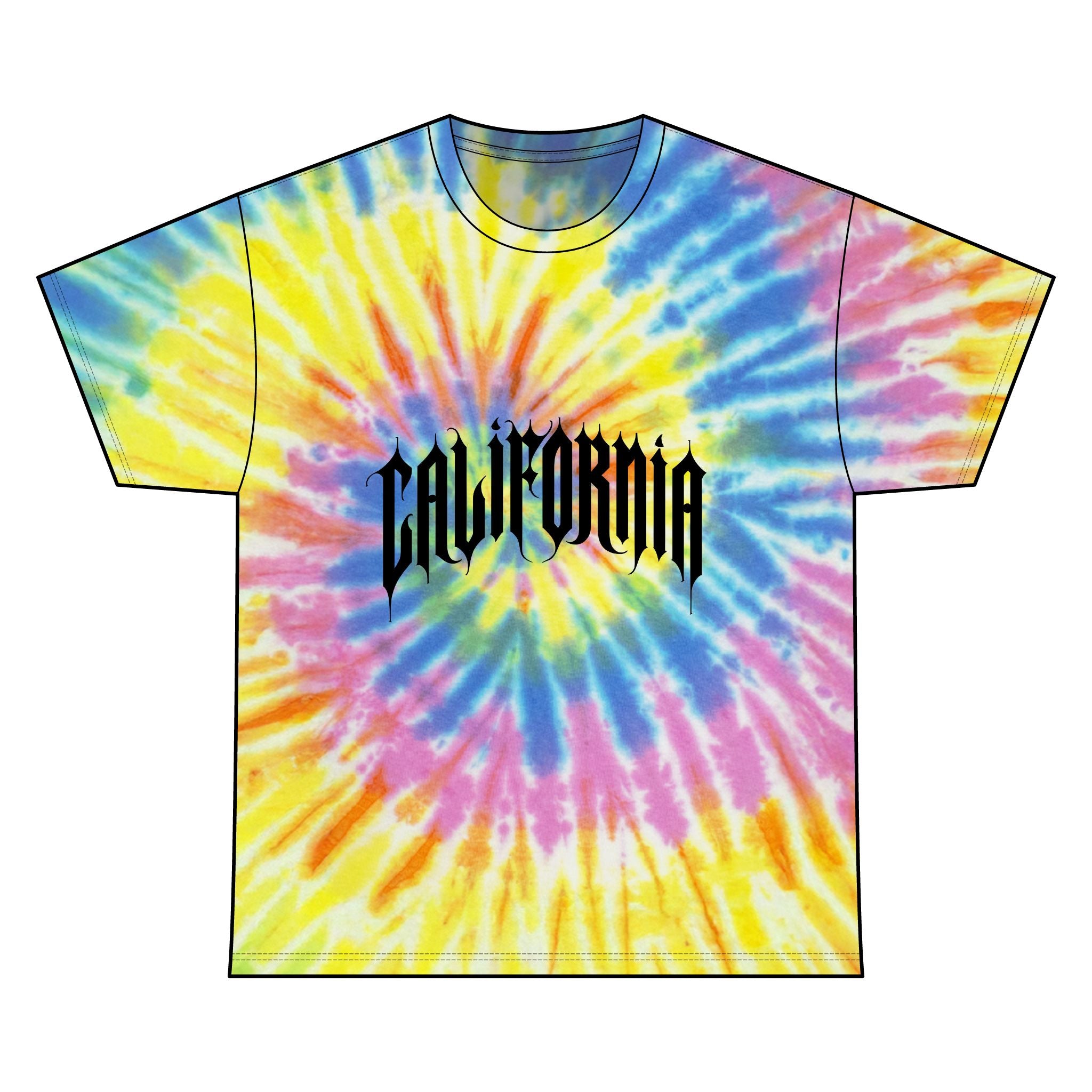 California Tie-Dye Tee